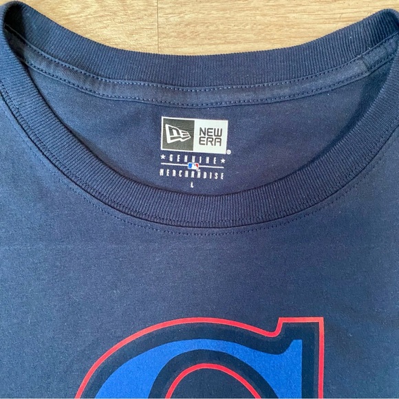 California Angels T-Shirt Men’s Large Blue New Era Short Sleeve MLB Baseball Tee - Picture 9 of 9